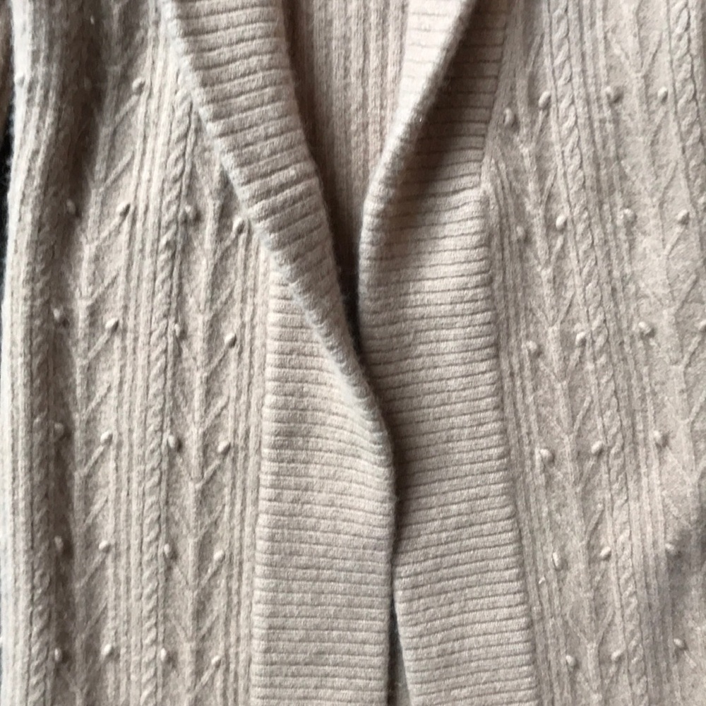 Ann Taylor Loft Wool Beige Sweater - Picture 3 of 6